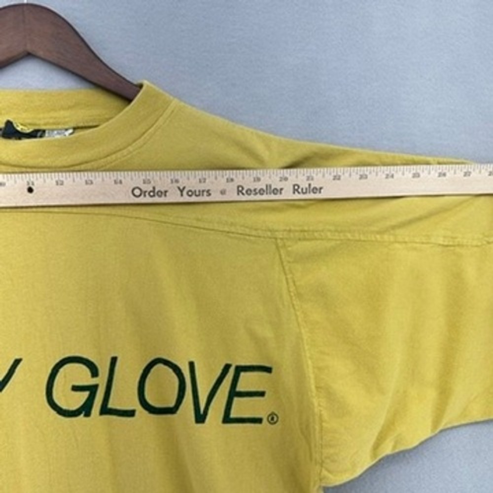 VTG 1991 Body Glove T-Shirt Yellow Logo BAGGY Oversized Surf Skate 90s Turkey - Picture 8 of 12